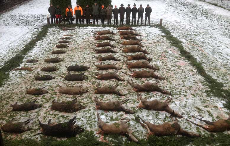 Individuální lov holé a černé